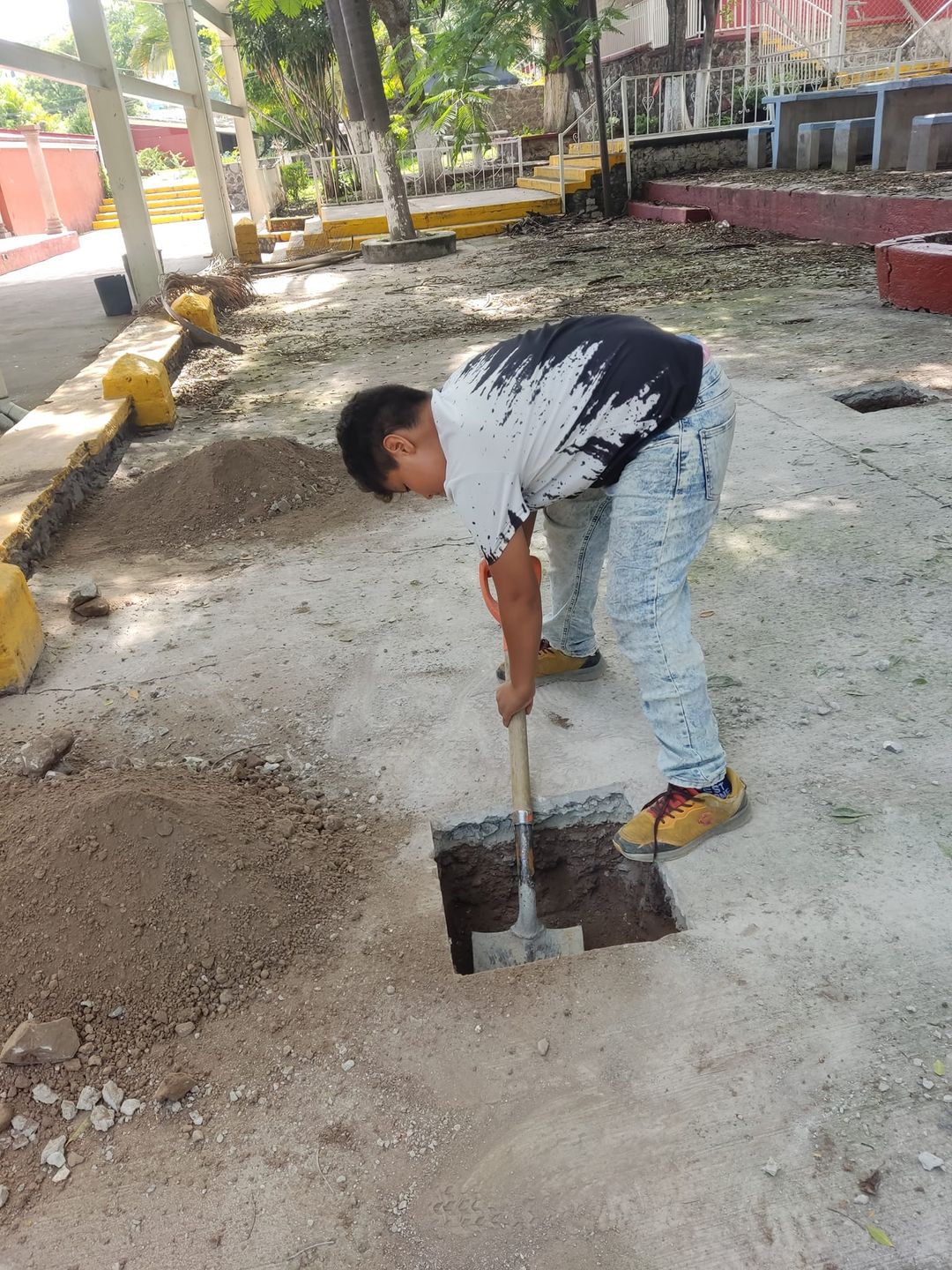 Wintry Mountain Landscape